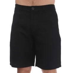 Shorts*Armani Exchange Mens Linen Rayon Twill Shorts in Navy