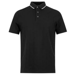 Polo Shirts*Armani Exchange Regular Fit Collared Polo Shirt in Black