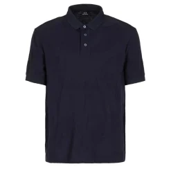 Polo Shirts*Armani Exchange Short Sleeve Polo in Blue