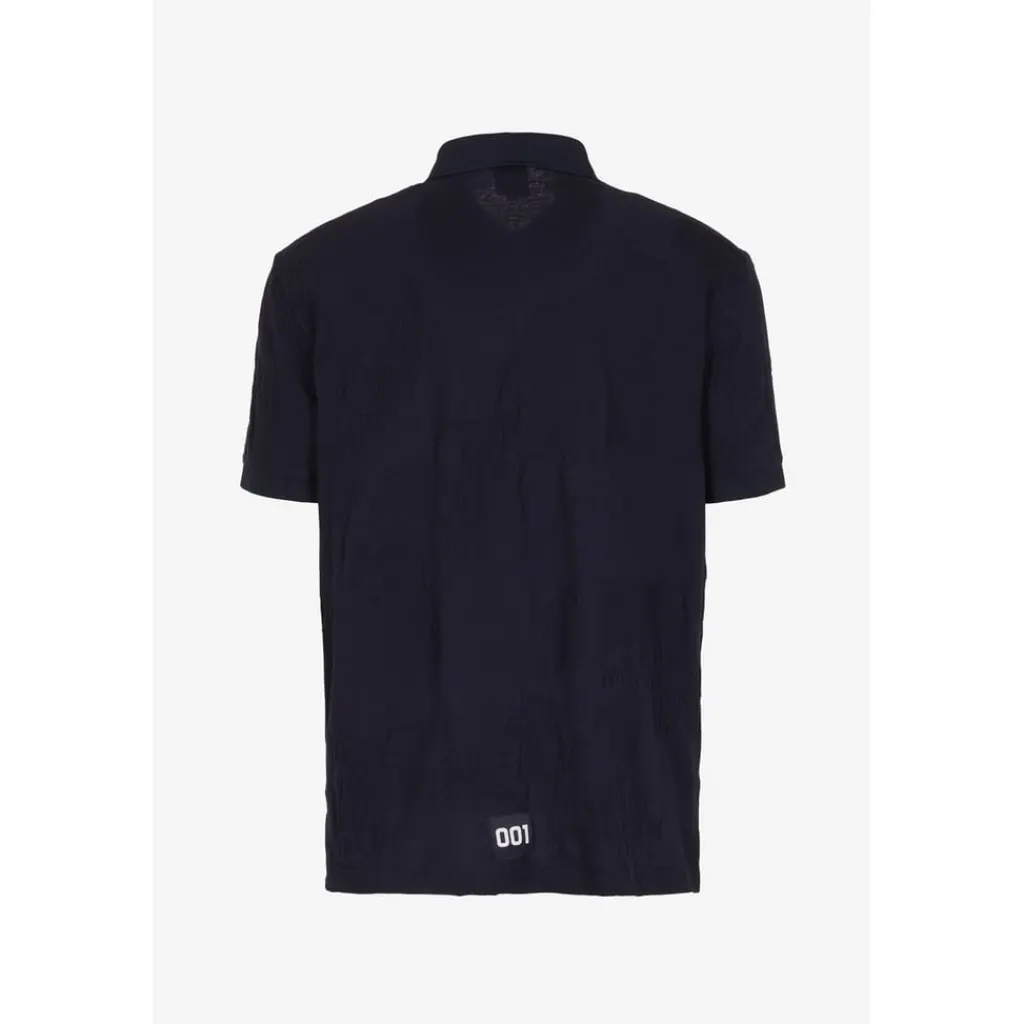 Polo Shirts*Armani Exchange Short Sleeve Polo in Blue