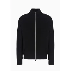 Knitwear*Armani Exchange Turtleneck Long Sleeve Regular Fit Sweater in Black