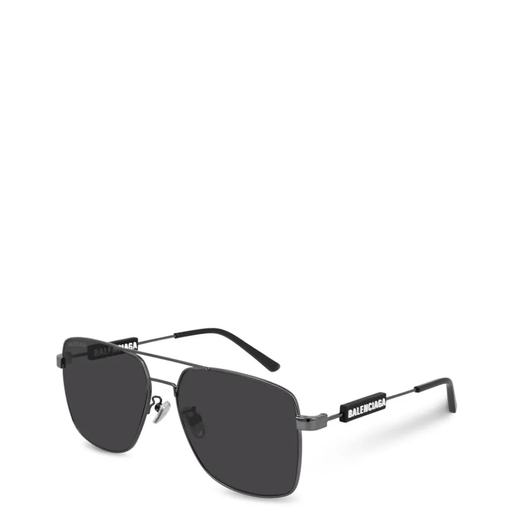 Sunglasses*Balenciaga Aviator Sunglasses in Black