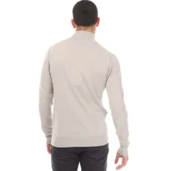 Knitwear*Belstaff Cotton Silk Blend Challenger Sweater in Grey