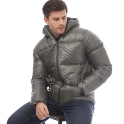 Coats And Jackets*Belstaff Down Filled Ripstop Resolve Jacket in Grey