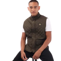 Coats And Jackets*Belstaff Icon Gilet in olive