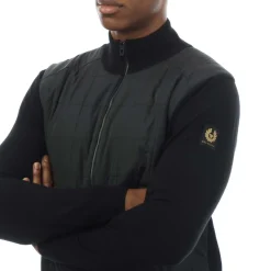 Knitwear*Belstaff Kelbrook Zip Cardigan in Black
