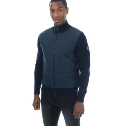 Knitwear*Belstaff Kelbrook Zip Cardigan in Navy