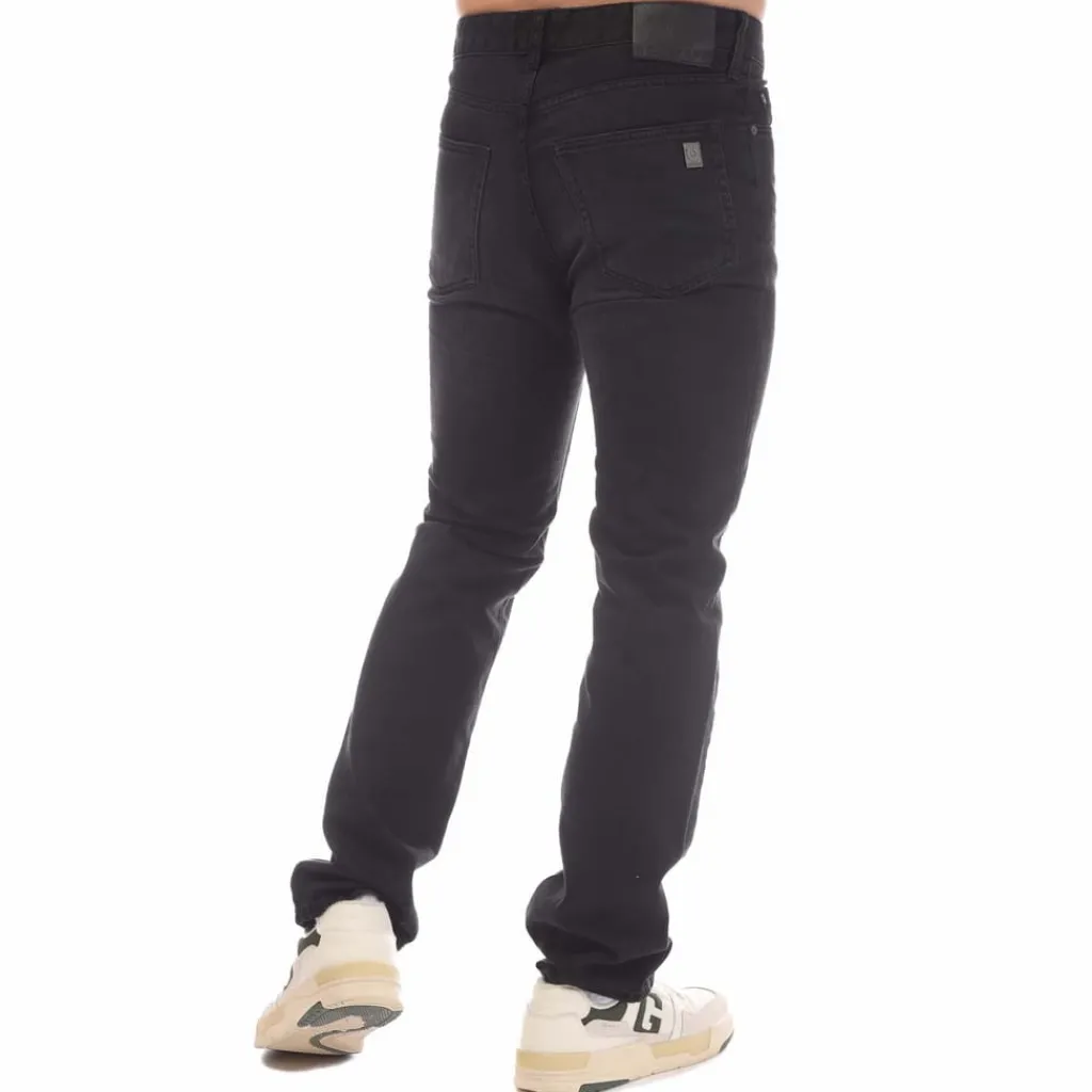 Jeans*Belstaff Longton Straight-Fit Jeans in Black
