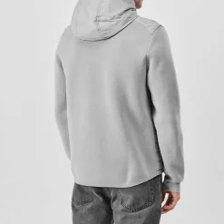 Knitwear*Belstaff Pima Cotton Vert Full Zip Cardigan in Grey