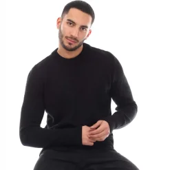 Knitwear*Belstaff Sternway Crewneck Jumper in Black
