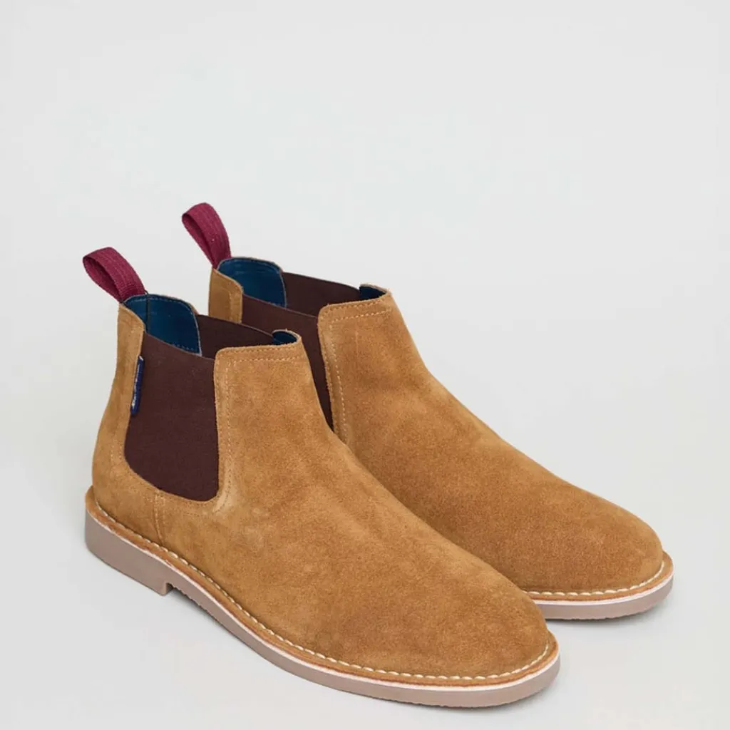 Footwear|Boots*Ben Sherman Garcia Chelsea Boots in Tan
