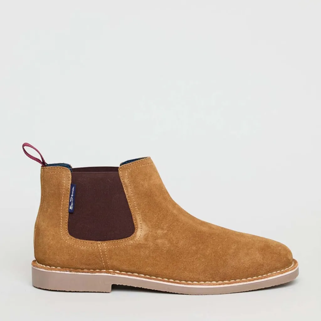 Footwear|Boots*Ben Sherman Garcia Chelsea Boots in Tan