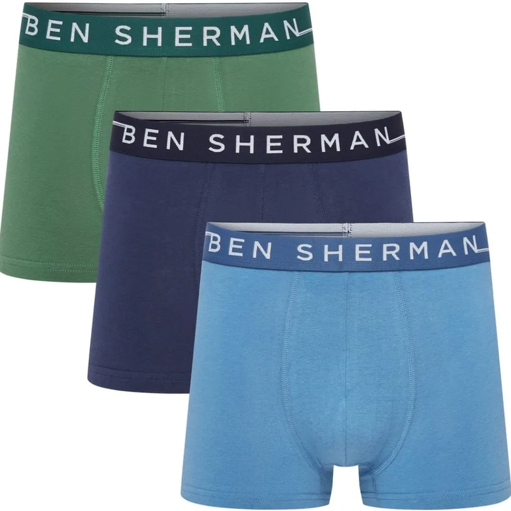 Underwear And Socks*Ben Sherman Lucian Trunk in Blue