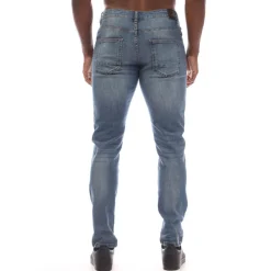 Jeans*Bench Mens Duddley Slim Jeans in Blue
