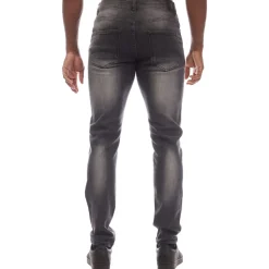 Jeans*Bench Mens Duddley Slim Jeans in Grey