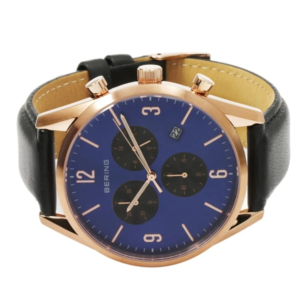 Jewellery-Watches*Bering Steel Classic Analogue Quartz Watch in White