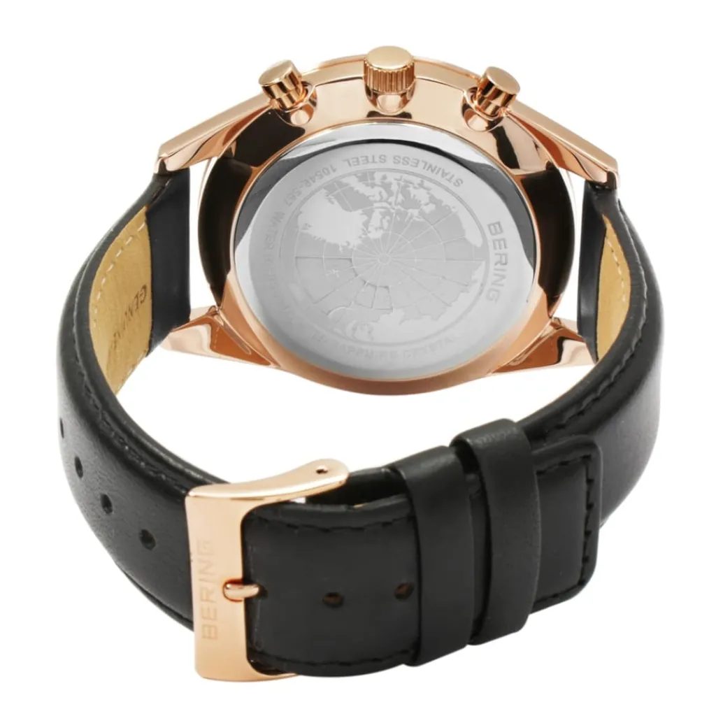 Jewellery-Watches*Bering Steel Classic Analogue Quartz Watch in White