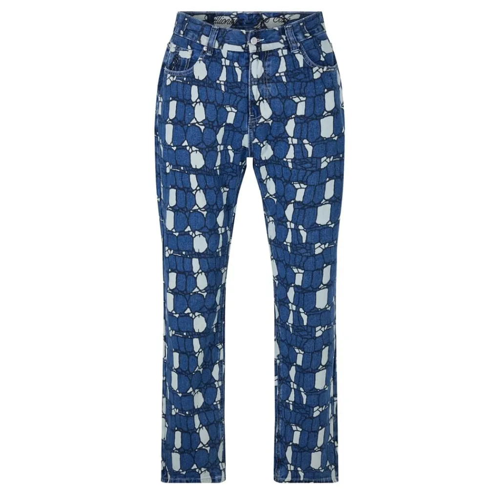 Jeans*Billionaire Boys Club Camo Regular Fit Jeans in Blue