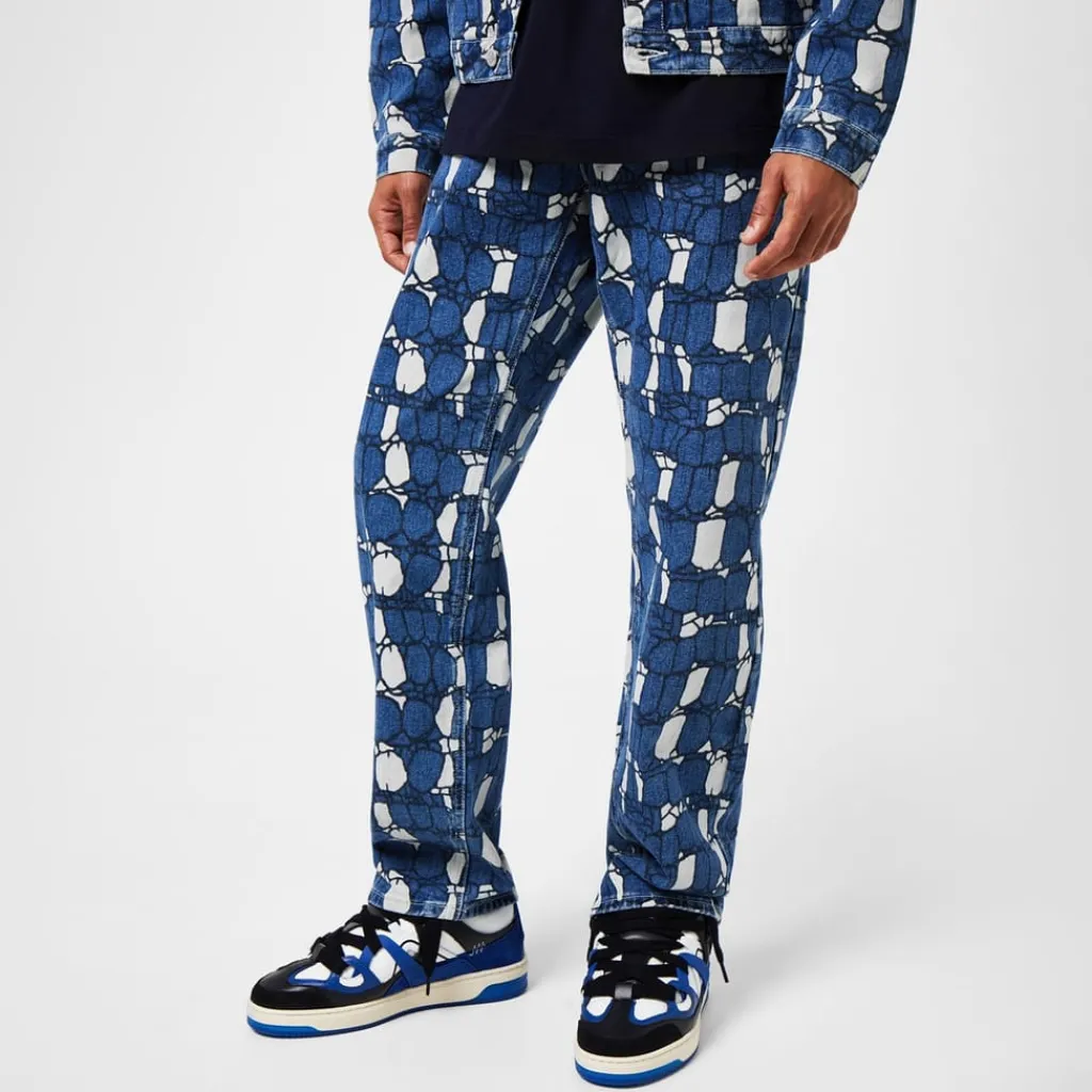 Jeans*Billionaire Boys Club Camo Regular Fit Jeans in Blue