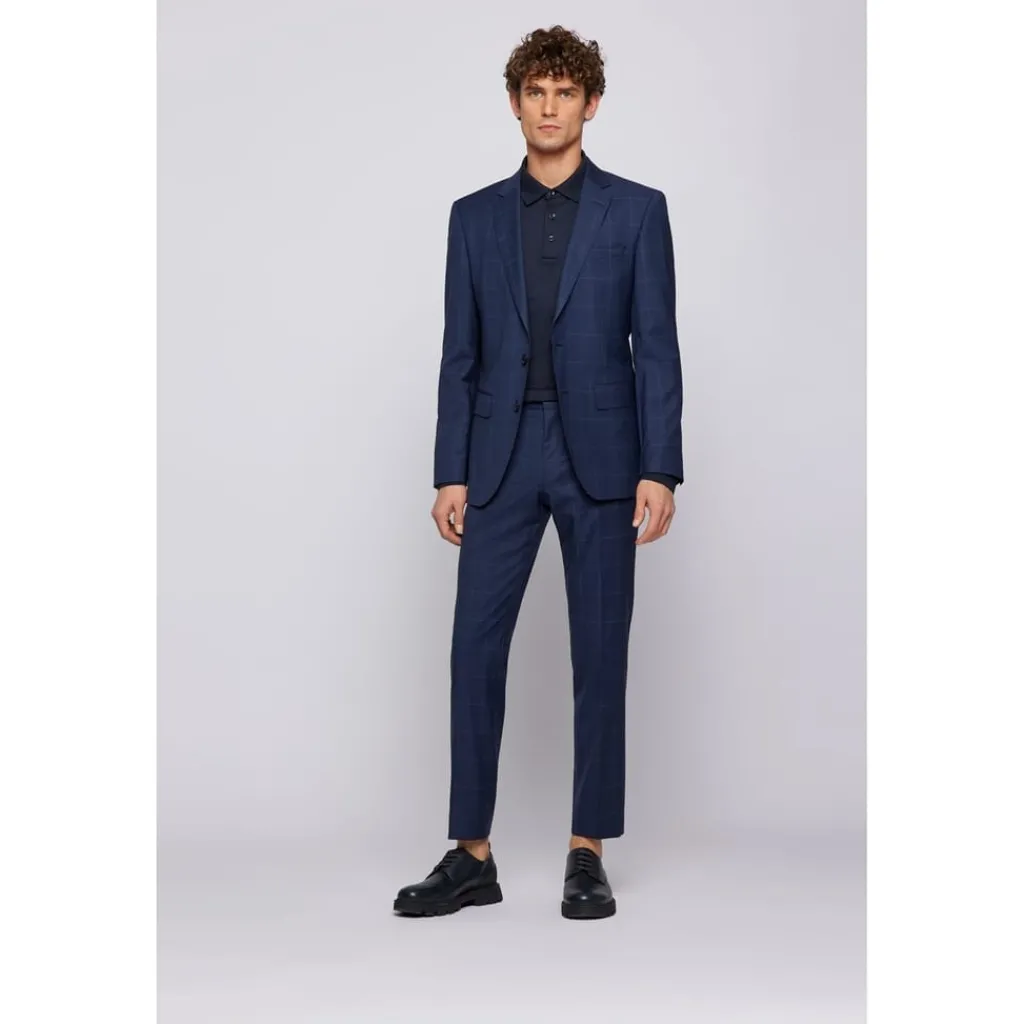 Polo Shirts*Boss 30 Long Sleeve Polo Shirt in Blue