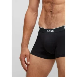 Underwear And Socks*Boss 3 Pack Power Boxer Shorts in Black