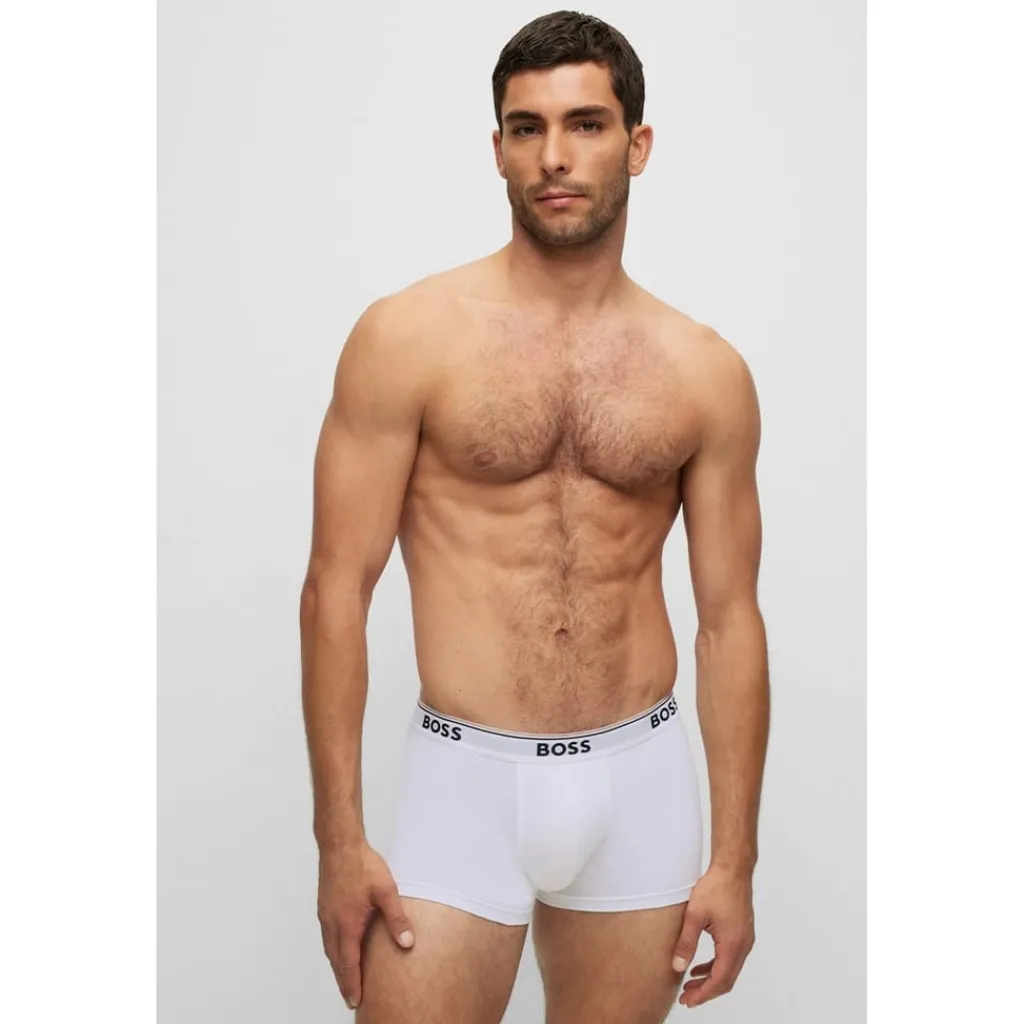 Underwear And Socks*Boss 3 Pack Power Boxer Shorts in Black
