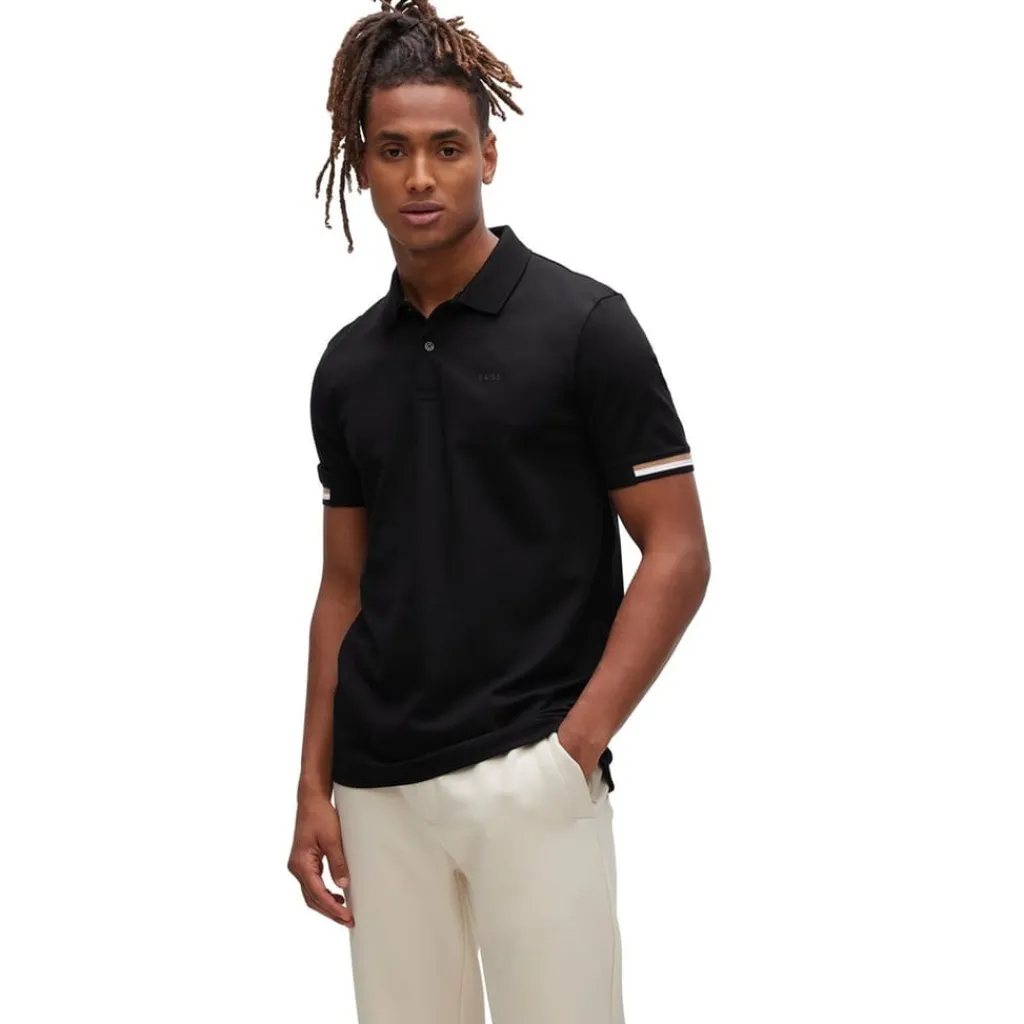 Polo Shirts*Boss 147 Polo Shirt in Black