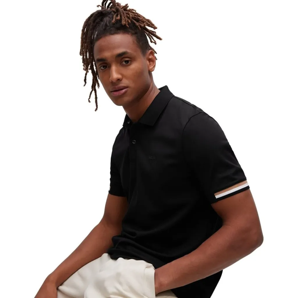 Polo Shirts*Boss 147 Polo Shirt in Black
