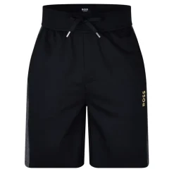 Shorts*Boss Athletic Shorts with Elasticated Waistband in Black