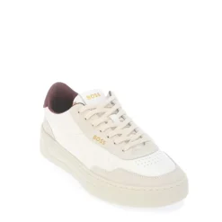 Trainers|Footwear*Boss Baltimore Tennis Trainers in Natural
