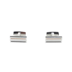Jewellery-Watches*Boss B-Iconic Cufflinks in Beige