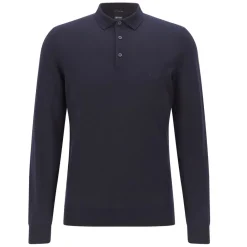 Knitwear|Polo Shirts*Boss Bono-L Polo Sweater in Dark Blue