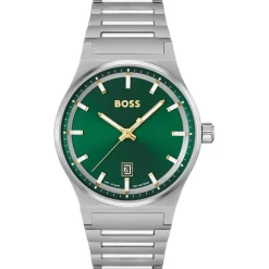 Jewellery-Watches*Boss Candor Stainless Steel Bracelet Watch in Silver
