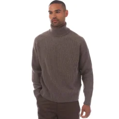 Knitwear*Boss C-Evento Roll Neck Sweater in Beige