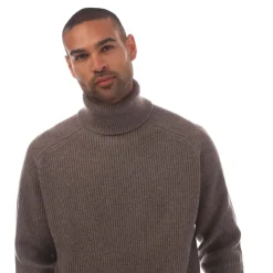 Knitwear*Boss C-Evento Roll Neck Sweater in Beige