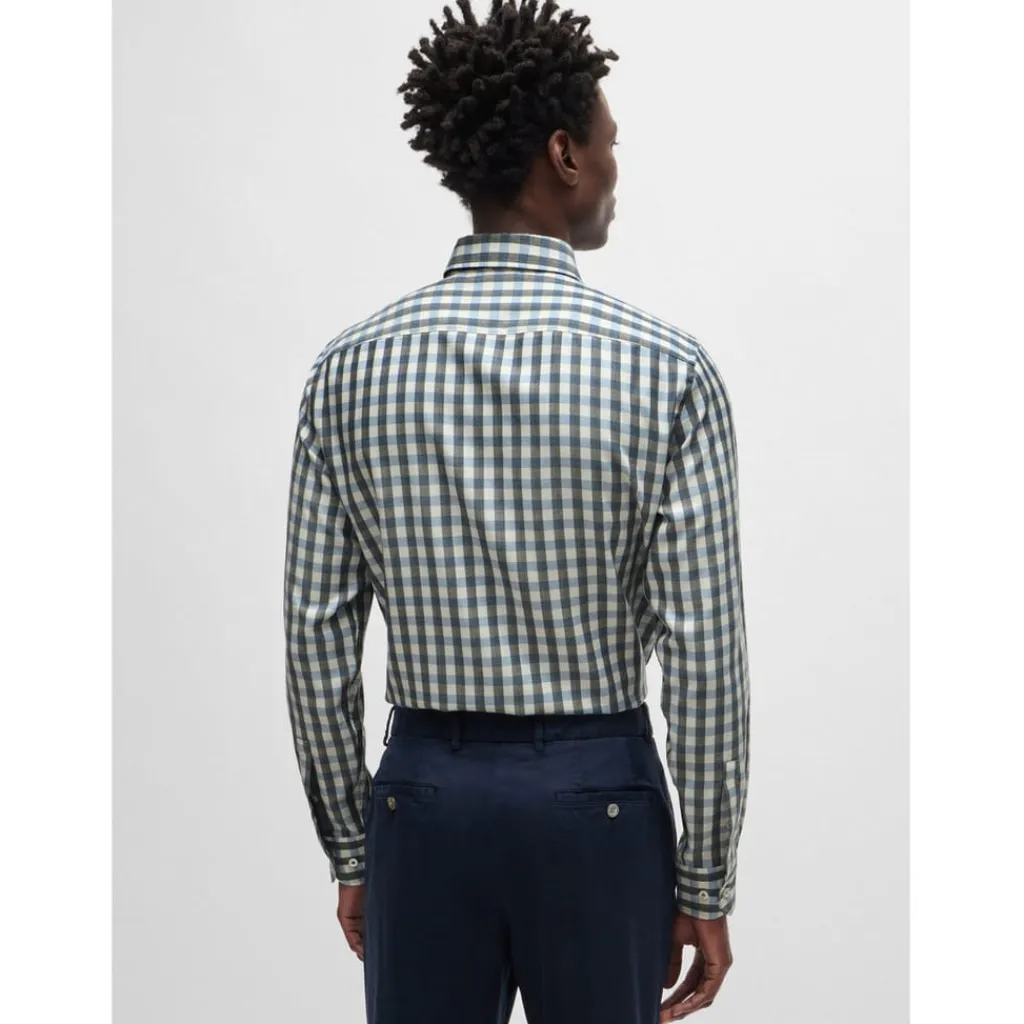 Shirts*Boss C-Hal Casual-Fit Shirt in Blue