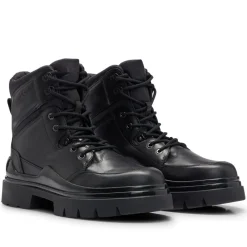 Footwear|Boots*Boss Chanan Half Boots in Black