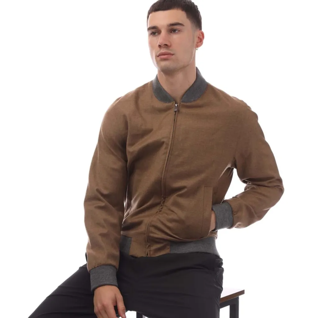 Formalwear*Boss C-Hanry Bomber Jacket in Beige