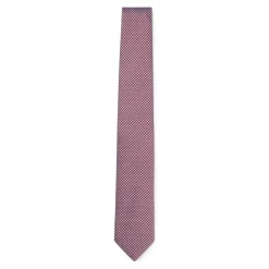 Assorted|Formalwear*Boss 7.5cm Silk Blend Tie in Red