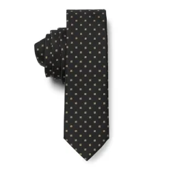 Assorted*Boss 7.5cm Tie in Black