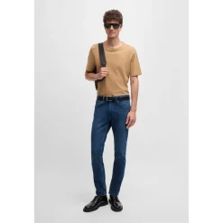 Jeans*Boss Delaware Five Pocket Slim Jeans in Blue
