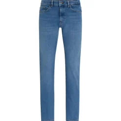 Jeans*Boss Delaware3-1 Slim-Fit Jeans in Turquoise