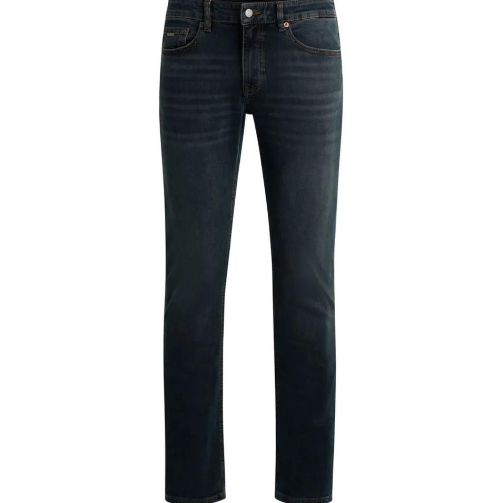 Jeans*Boss Delaware Slim-Fit Jeans in Dark Blue