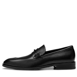 Shoes*Boss Derrek Loafer Shoes in Black