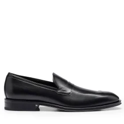 Shoes*Boss Derrek Loafer Shoes in Black