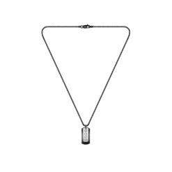 Jewellery-Watches*Boss Devon Box Chain Necklace in Black