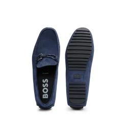 Shoes*Boss Driver Moccasin Shoes in Blue