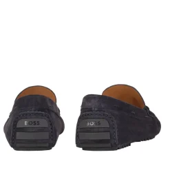 Shoes*Boss Driver Moccasin Shoes in Dark Blue