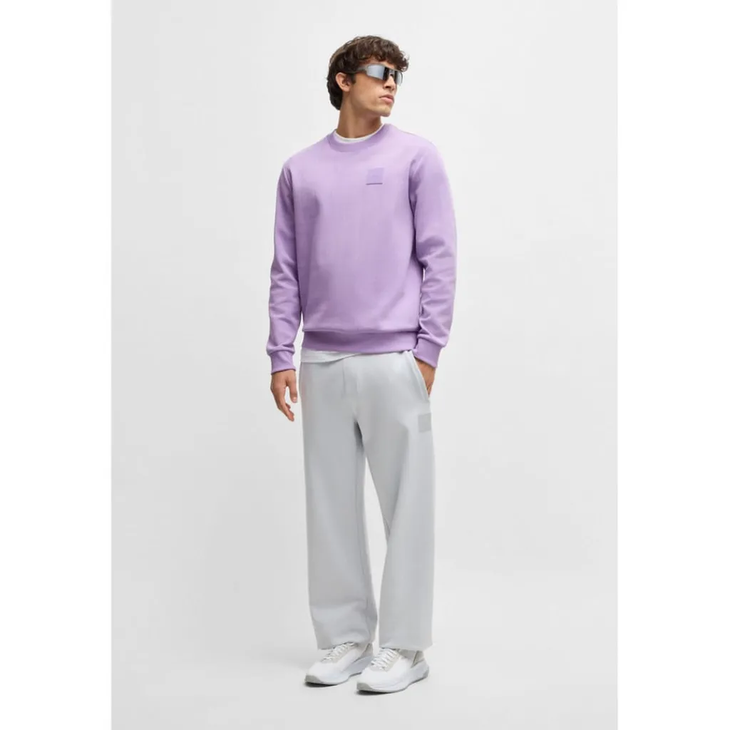 Sweatshirts*Boss Drop Needle Crewneck Sweatshirt in Purple