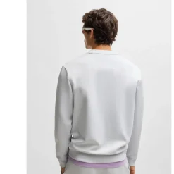 Sweatshirts*Boss Drop Needle Crewneck Sweatshirt in Grey